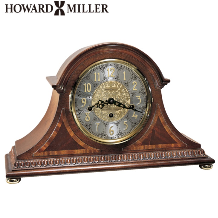 米ハワード・ミラーHOWARD MILLERクロック台 レトロインポート機械式リビング置き時計